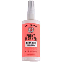 Paint Pen: Neon Red, Ball Tip