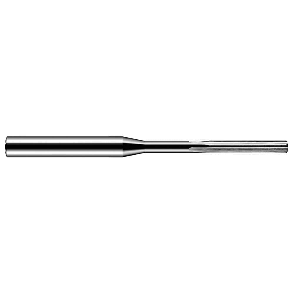 Chucking Reamer: 0.3760" Dia, 6" OAL, 1-1/4" Flute Length, Straight-Cylindrical Shank, Solid Carbide