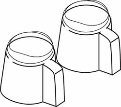 Faucet Handles; Style: STARFLOW CP DIVERTER HANDLES (T,S); For Manufacturer: ST; For Manufacturer's Number: A1975