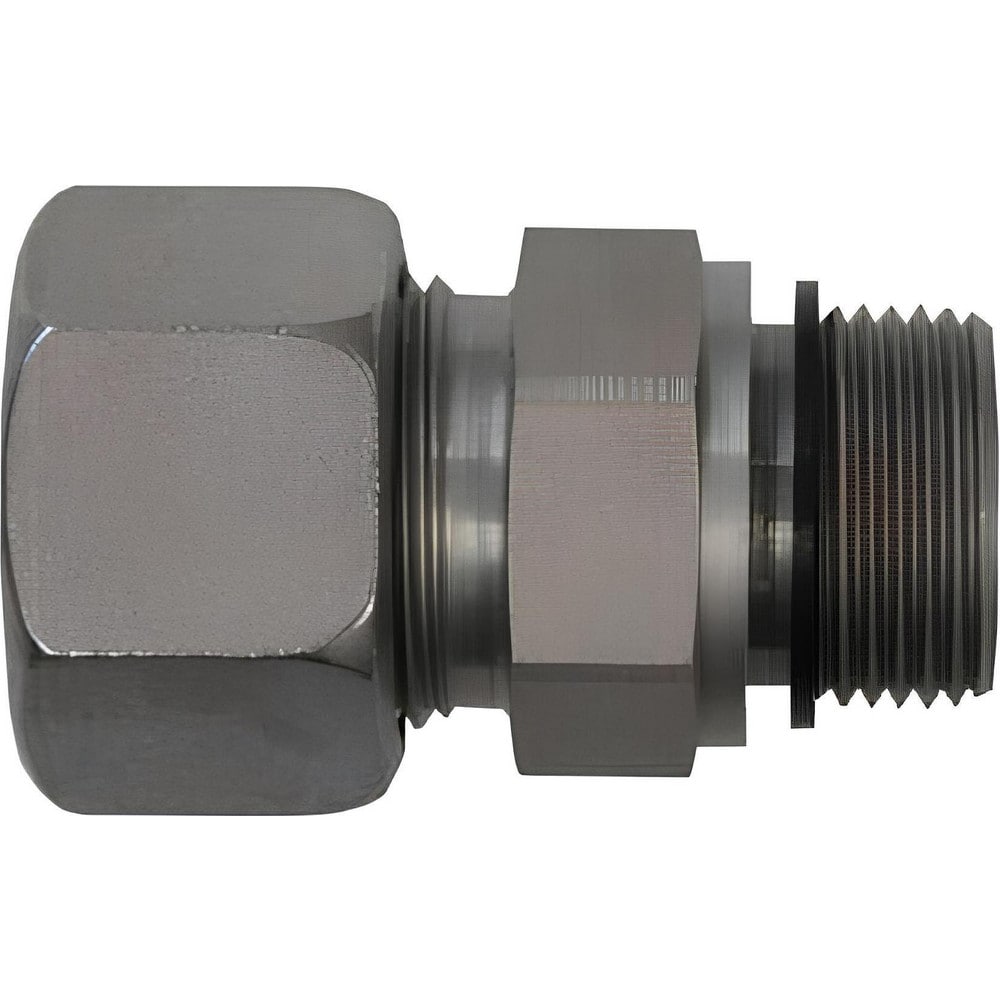 Compression Tube Straight: M20x1.5, 12" Tube ID, 12 mm Tube OD, Tube OD