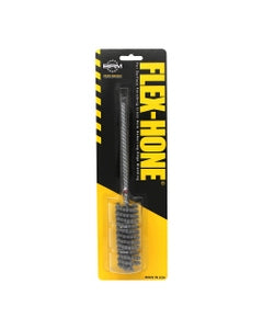 1″ Bore Diameter × 3″ Hone Length × 8″ Overall Length, 180 Grit, Zirconia Alumina #1525 - Standard Duty Flex-Hone