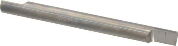 Accupro - 3/8 Inch Diameter, 4 Inch Overall Length, 1/2 Inch Split Length, Solid Carbide, Squared Split End Carbide Blank - Double End - Industrial Tool & Supply