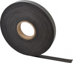 Mag-Mate - 200' Long x 1" Wide x 1/32" Thick Flexible Magnetic Strip - 8 Lb Max Pull Force, 4 Linear Ft/Lb Magnetic Pull Force, Plain Back - Industrial Tool & Supply