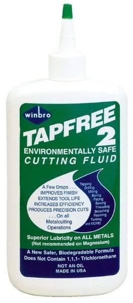 TapFree 2 - Tapfree 2, 55 Gal Drum Cutting & Tapping Fluid - Water Soluble, For Cleaning - Industrial Tool & Supply