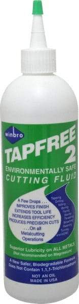 TapFree 2 - Tapfree 2, 1 Pt Bottle Cutting & Tapping Fluid - Water Soluble, For Cleaning - Industrial Tool & Supply