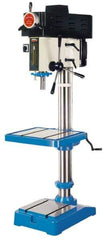 Vectrax - 20" Swing, Variable Speed Pulley Drill Press - Variable Speed, 1-1/2 hp, Single Phase - Industrial Tool & Supply
