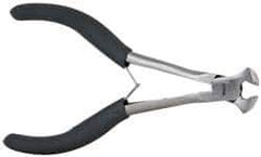 Value Collection - 5-1/2" OAL, End Cutting Pliers - 1/2" Jaw Length x 9/16" Jaw Width, Plastic Coated Handle - Industrial Tool & Supply