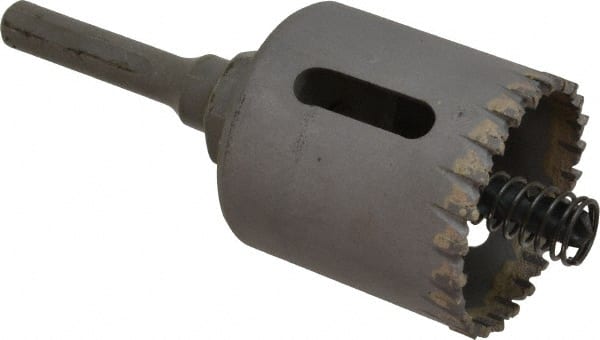 Relton - 2-1/2" Diam, 2" Cutting Depth, Toothed Edge Hole Saw - Industrial Tool & Supply