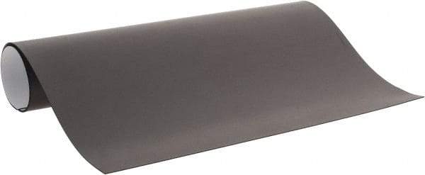 Mag-Mate - 1' Long x 24-3/8" Wide x 1/32" Thick Flexible Magnetic Sheet - 8 Lb Max Pull Force, 196 Linear Ft/Lb Magnetic Pull Force, Plain Back, White - Industrial Tool & Supply