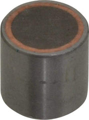 Mag-Mate - 10-32 Thread, 1/2" Diam, 1/2" High, 8 Lb Average Pull Force, Neodymium Rare Earth Pot Magnet - 0.15" Deep Tapped Hole, Steel Pot, Uninsulated - Industrial Tool & Supply