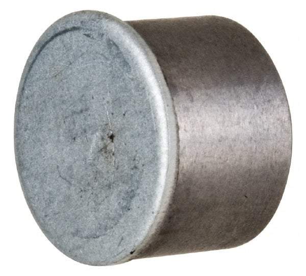 Mag-Mate - 10-32 Thread, 3/4" Diam, 1/2" High, 22 Lb Average Pull Force, Neodymium Rare Earth Pot Magnet - 0.15" Deep Tapped Hole, Steel Pot, Uninsulated - Industrial Tool & Supply