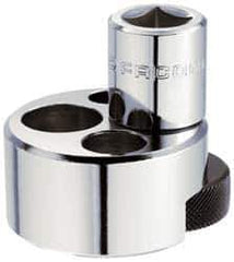 Facom - 3/4" Drive Knurl Hex Bolt Remover - 15 to 27mm Hex, 2-15/16" OAL - Industrial Tool & Supply