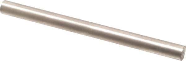 Eclipse - 4" Long x 19/64" Diam, Alnico Round Bar Magnet - Notched, 1,022°Fahrenheit Max Operating Temp - Industrial Tool & Supply