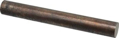 Eclipse - 8" Long x 1" Diam, Alnico Round Bar Magnet - Smooth, 1,022°Fahrenheit Max Operating Temp - Industrial Tool & Supply