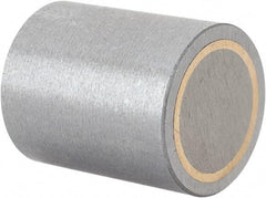 Eclipse - 5/8" Diam, 10-24 Thread, 2.07 Lb Average Pull Force, Alnico Pot Magnets - 220°C Max Operating Temp, 3/4" High - Industrial Tool & Supply
