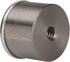 Eclipse - 3/4" Diam, 10-24 Thread, 2.7 Lb Average Pull Force, Alnico Pot Magnets - 220°C Max Operating Temp, 1/2" High - Industrial Tool & Supply