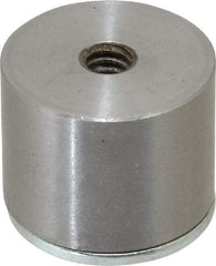 Eclipse - 1" Diam, 1/4-20 Thread, 7 Lb Average Pull Force, Alnico Pot Magnets - 220°C Max Operating Temp, 3/4" High - Industrial Tool & Supply