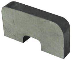 Eclipse - 7/16" Channel Width, 13/32" Long, 10 Lb Max Pull Force, Horseshoe Alnico Channel Magnet - 1-1/4" Overall Width, 1,022°F Max Operating Temp, 3/4" High - Industrial Tool & Supply