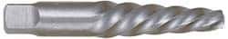 Interstate - Spiral Flute Screw Extractor - #10 Extractor for 2-1/8 to 2-1/2" Screw, 5" OAL - Industrial Tool & Supply