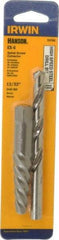 Irwin - 2 Piece Spiral Flute Screw Extractor & Drill Set - Screw Range 5/8 to 7/8" - Industrial Tool & Supply