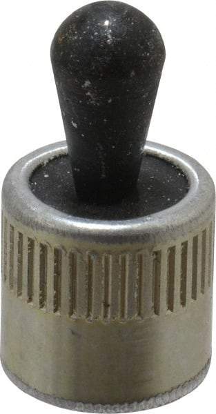 Vlier - 7/16" Body Diam, 0.45" Body Length, 0.2" Nose Diam, 0.4" Nose Length, Spring Locating Pin - 9 Lb Final End Force, Aluminum Body, Alloy Steel Nose - Industrial Tool & Supply