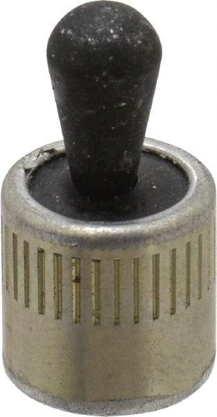 Vlier - 7/16" Body Diam, 0.45" Body Length, 0.2" Nose Diam, 0.4" Nose Length, Spring Locating Pin - 17 Lb Final End Force, Aluminum Body, Alloy Steel Nose - Industrial Tool & Supply