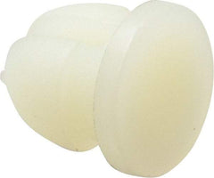 Made in USA - 0.305" Hole Diam, 0.445" OAL, Split Shank, Nylon Panel Rivet - 3/8" Length Under Head, 0.12" Material Thickness, 7/16" Head Diam - Industrial Tool & Supply