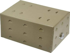 White-Rodgers - Metal Ring Base, Thermostat Guard - 6-5/8" Inside Width x 3-3/8" Inside Depth x 4-1/2" Inside Height - Industrial Tool & Supply