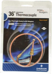 White-Rodgers - 36" Lead Length Universal Replacement HVAC Thermocouple - Universal Connection - Industrial Tool & Supply