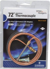 White-Rodgers - 72" Lead Length Universal Replacement HVAC Thermocouple - Universal Connection - Industrial Tool & Supply