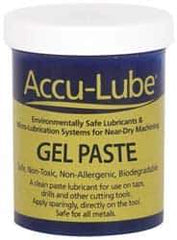 Accu-Lube - Accu-Lube, 8 oz Jar Cutting Fluid - Natural Ingredients, For Drilling, Reaming, Tapping - Industrial Tool & Supply