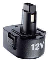 Black & Decker - 12 Volt NiCad Power Tool Battery - 1 hr Charge Time - Industrial Tool & Supply