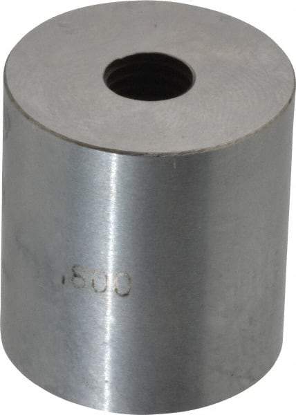 Value Collection - 0.8" Round Steel Spacer Block - Accuracy Grade B - Industrial Tool & Supply