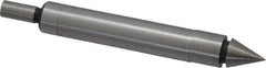 Value Collection - 0.2" Head Diam, 3/8" Shank, Double End, Mechanical Edge and Center Finder - Accurate to 0.0002", Conical and Cylindrical Contact - Industrial Tool & Supply