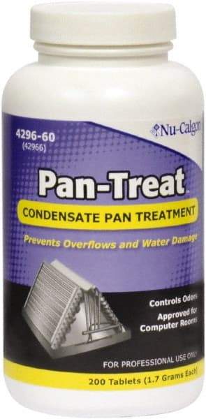 Nu-Calgon - HVAC Cleaners & Scale Removers Container Size: 200 Tablets Container Type: Jar - Industrial Tool & Supply