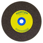 8 x 1 x 1" - Aluminum Oxide / 36/46 Coarse Type 1 Bench & Pedestal Wheel - Industrial Tool & Supply