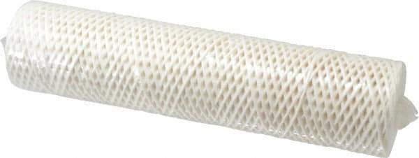 Parker - 2-1/2" OD, 25µ, Rayon String-Wound Cartridge Filter - 10" Long - Industrial Tool & Supply