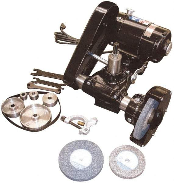 Dumore - Interchangeable, Internal and External Spindle, Tool Post Grinder - 1/2, 1/2 hp, 120 Volts, 1-7/8 Inch Spindle Hole Diameter - Industrial Tool & Supply