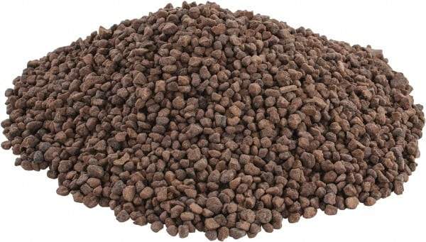 Bel-Air Finishing Supply - 20 Lb Nut Shell Carrier Irregularly Shaped, Tumbling Media - 6/8 Mesh, Cut Type, Dry Operation - Industrial Tool & Supply