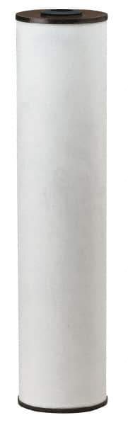 Pentair - 4-1/2" OD, Iron Reduction Resin Cartridge Filter - 20" Long, Reduces Tastes & Iron - Industrial Tool & Supply
