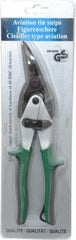 Value Collection - 1-1/2" Length of Cut, Right Pattern Aviation Snip - 10" OAL - Industrial Tool & Supply
