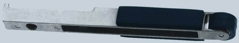 #11203 - 1/2 x 18'' Belt Size - 5/8 x 3/8'' Contact Wheel - Dynafile II Contact Arm Assembly - Industrial Tool & Supply