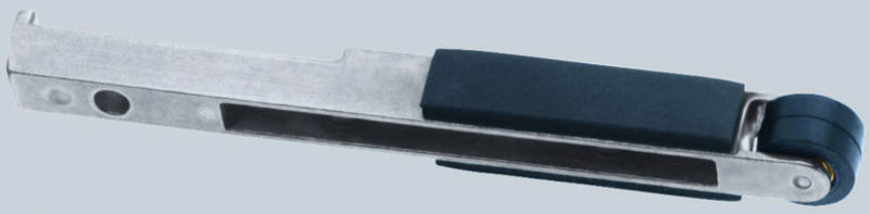 #11218 - 1/2 x 24'' Belt Size - 5/8 x 3/8'' Contact Wheel - Dynafile Contact Arm Assembly - Industrial Tool & Supply
