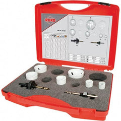 Rothenberger - Hole Saw Kits Minimum Saw Diameter (Inch): 3/4 Maximum Saw Diameter (Inch): 2-1/2 - Industrial Tool & Supply