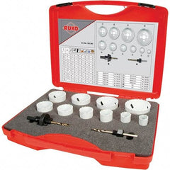 Rothenberger - Hole Saw Kits Minimum Saw Diameter (Inch): 7/8 Maximum Saw Diameter (Inch): 2-1/2 - Industrial Tool & Supply