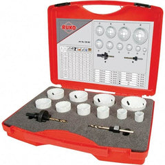 Rothenberger - Hole Saw Kits Minimum Saw Diameter (Inch): 3/4 Maximum Saw Diameter (Inch): 2-1/2 - Industrial Tool & Supply
