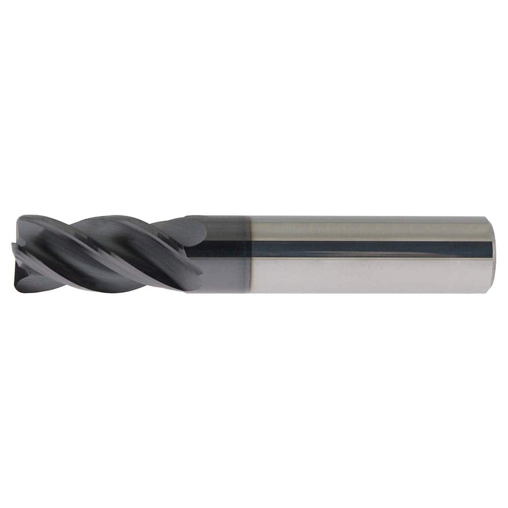 ProMax - Corner Radius & Corner Chamfer End Mills; Mill Diameter (Inch): 1/2 ; Mill Diameter (Decimal Inch): 0.5000 ; End Type: Single ; Corner Radius (Inch): 0.0200 ; Number of Flutes: 4 ; Material: Solid Carbide - Exact Industrial Supply