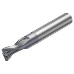R216.22-02030AAI20G 1610 2mm 2 FL Solid Carbide End Mill - Corner Radius w/Cylindrical Shank - Industrial Tool & Supply