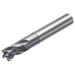 R216.24-10030DAI10G 1610 10mm 4 FL Solid Carbide End Mill - Corner Radius w/Cylindrical Shank - Industrial Tool & Supply