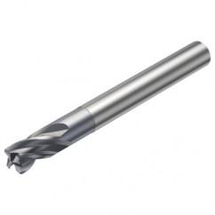 RA216.24-0830BAK02G 1610 3.175mm 4 FL Solid Carbide End Mill - Corner Radius w/Cylindrical Shank - Industrial Tool & Supply